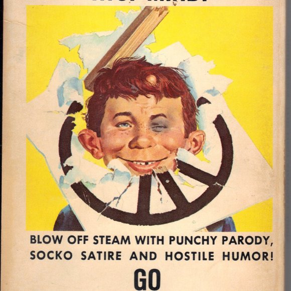 Mad Paperback Book - The Non-Violent Mad - Picture 2 of 2